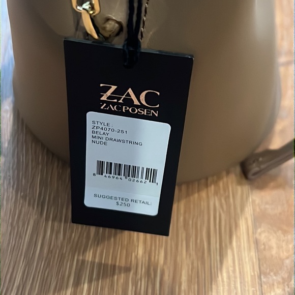 Zac Posen Belay Mini Drawstring Bag in Nude - Picture 10 of 10